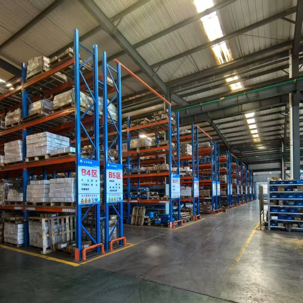 Industrial Storage Racks Custom 5 Layer US Teardrop Pallet Rack Conventional Pallet Racking For Warehouse Cold Room Storage