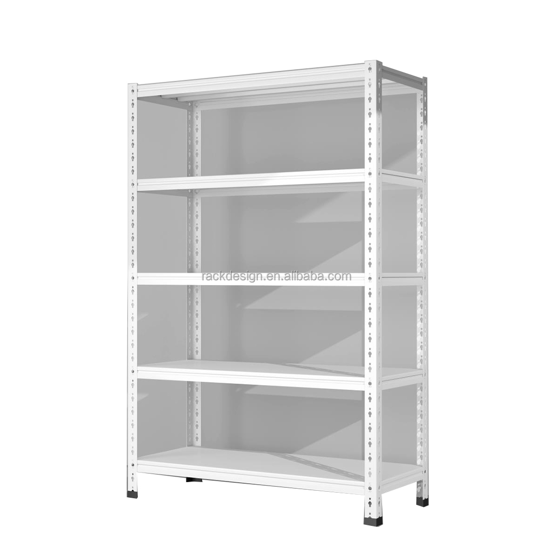 Multipurpose Adjustable Slotted Angle Racks Warehouse Storage Metal Slotted Angle Rack Steel Shelving Light Equipment Racks