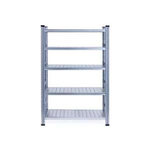 Best Quality 5-Tier Modular Galvanized Steel Adjustable Boltless Shelf Rack for Warehouse Storage