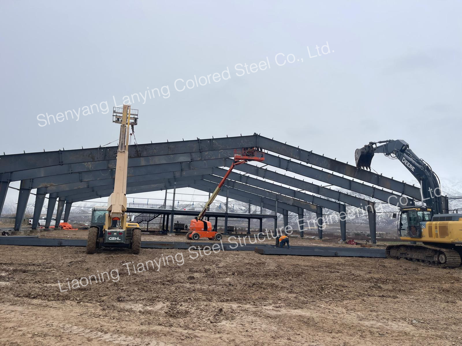Industrial Steel Structure Assembly