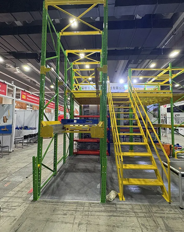 Detailed inspection of heavy-duty cantilever racking models