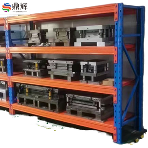 Selective Medium Duty Cold Rolled Steel Pallet Rack Frame System Common Upright Column