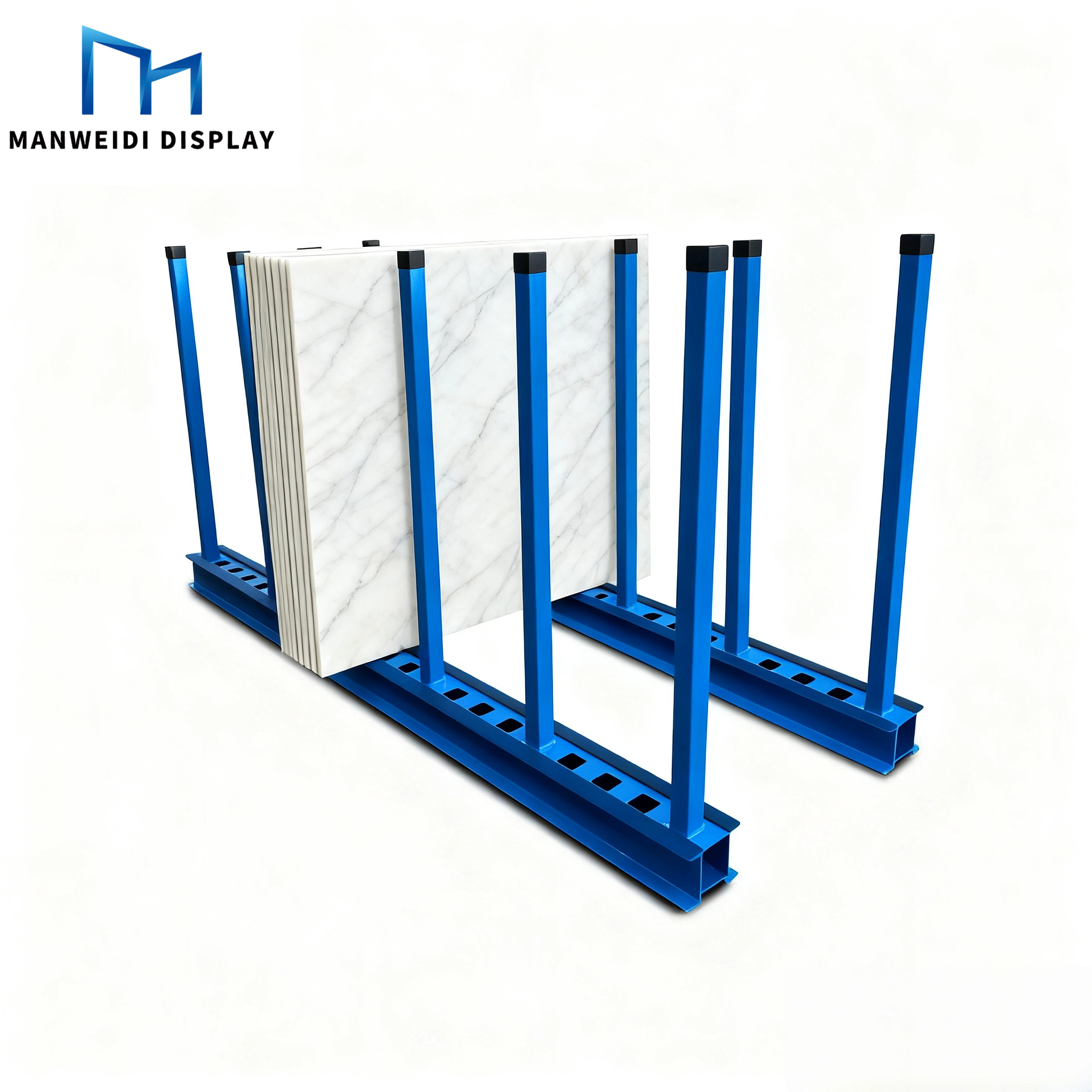 Tile Factory Warehouse Metal Large Flat Plate Marble Quartz Granite Shelves for Storage Racks for the Stone Factory