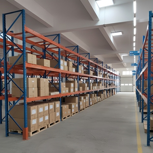 Adjustable Metallic VNA Pallet Racking System Heavy-Duty Steel 5 Layer Detachable
