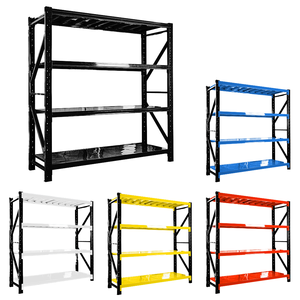 Medium Duty Garage Boltless Steel Shelving 5 Layer