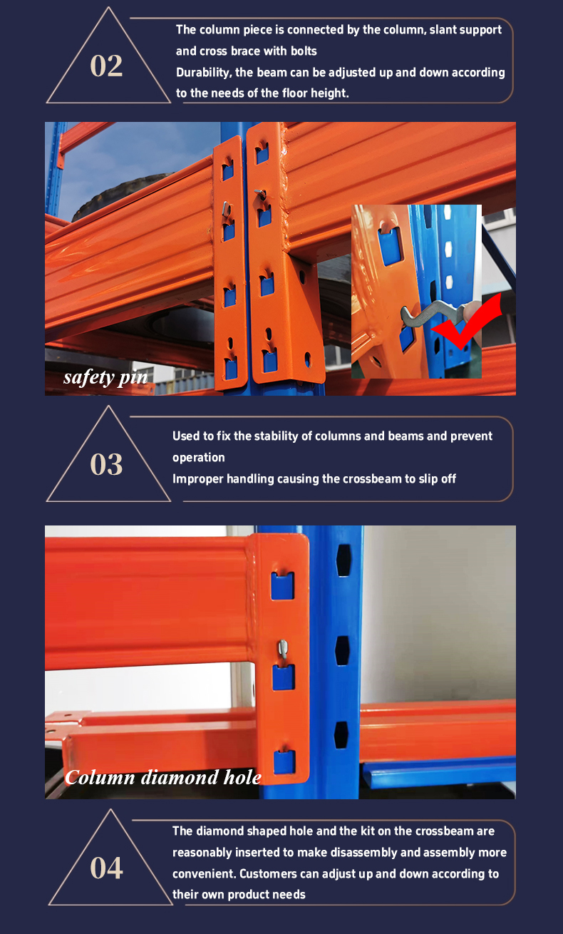 Beam Lock and Upright Detail Component