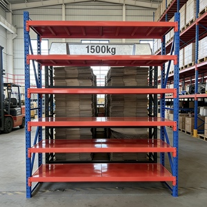 Heavy Duty 5 Boltless Pallet Rack Commercial Grade Steel Storage System High Load Capacity Adjustable Free 3D Design Warehouse