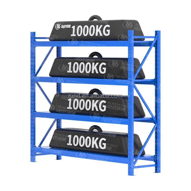 Heavy-Duty Industrial Metal Shelving Racks Durable Anti-Rust Steel Storage Units Garage Warehouse Storage Solutions
