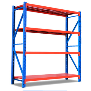 HUAWU 200kg Per Layer Boltless Shelving System 4 Shelf Steel Q235 Light Duty Warehouse Storage Rack