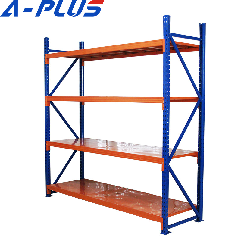 Steel Boltless Retail Rack System Standing Shelving Racking with Excellent Stability
