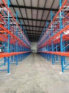 ISO CE Standard 5 Layer Corrosion Protection Blue and Orange Selective High Bay Storage Heavy Duty Pallet Racking System