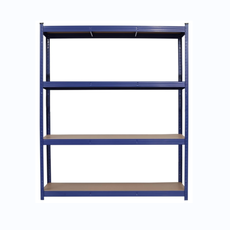 Industrial 4-Layer Slot Shelving Storage Racks Shelving Unit Home Use 4layer Boltless Display Storage Shelves Rack