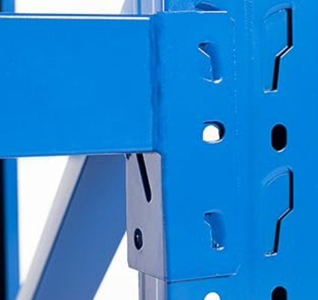Warehouse Shelving System for Small Parts and Carton Storage