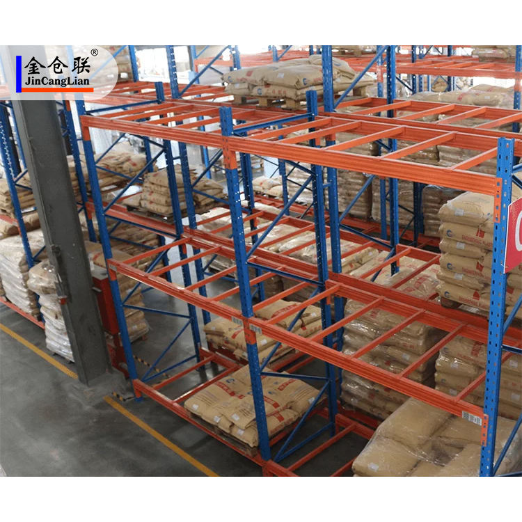 Longspan High Bay Industrial Pallet Rack Wire Mesh Deck Cold Rolled Steel Q235 Brushed Teardrop Design CE Certified 1500-4500kg