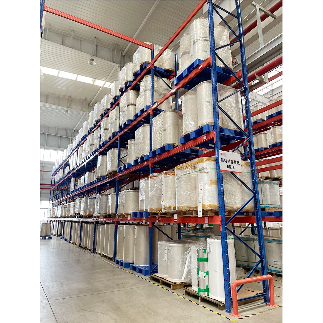 Customized Mobile Van Double Deep Racking System Rack Wide Aisle Density High Bay Pallet Metal Warehouse Racking