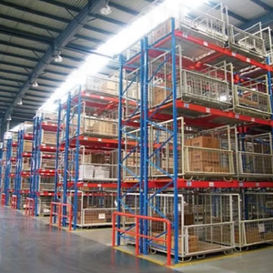 Heavy-Duty Steel Pallet Rack, Powder-Coated Finish, Adjustable Size, Customizable Load-bearing Panels &amp; Colors