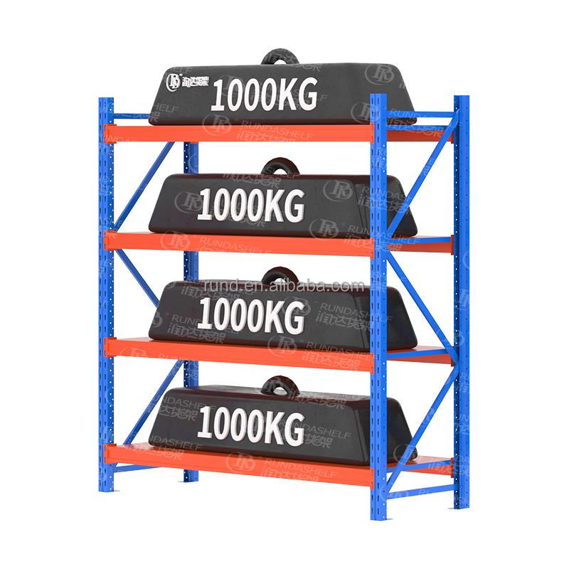 Heavy Duty 5-Layer Selective Pallet Rack 1500-4500kgs/level Warehouse Storage System Steel Iron Stacking Racks Shelves Carton