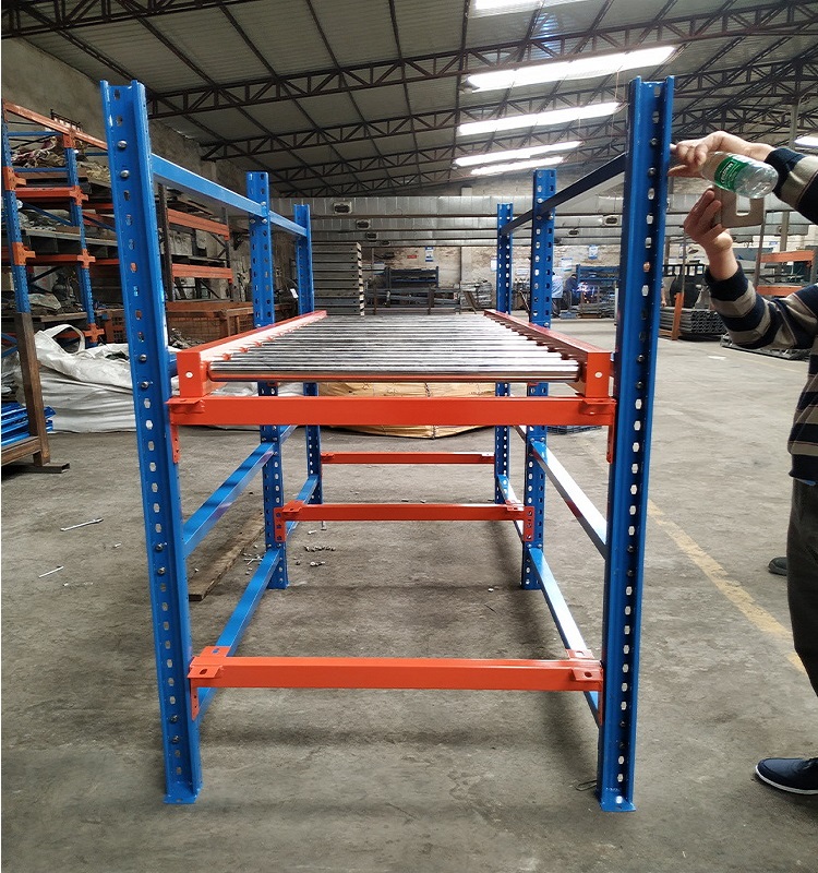 Xinzhongya Heavy Duty Pallet Flow Rack Pallet Gravity Racking Gliding Racks