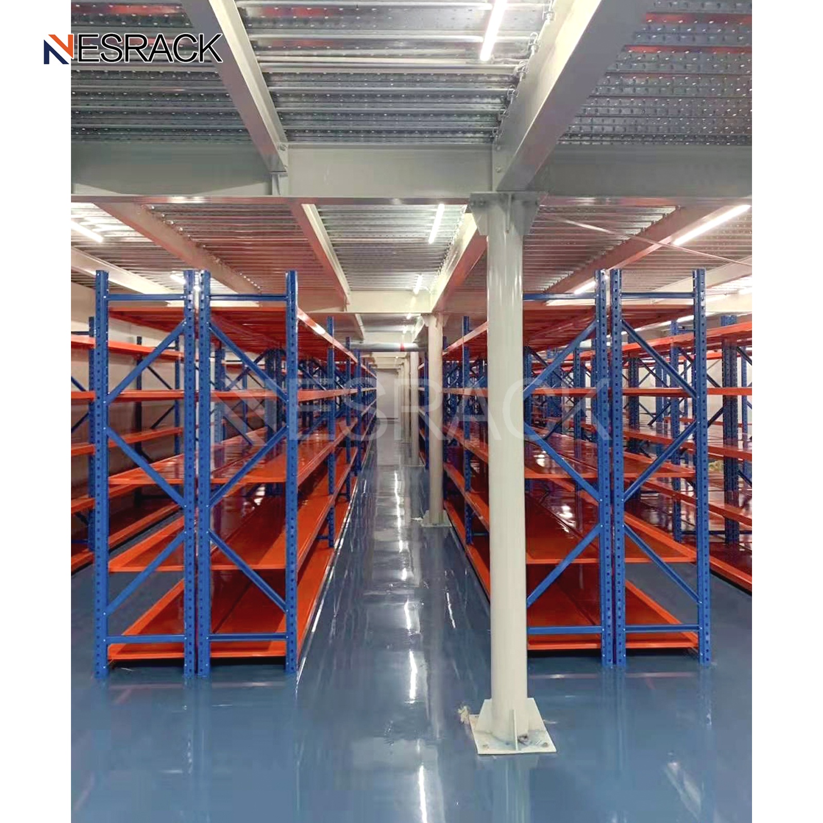Adjustable Boltless HeavyDuty Shelf 6 Layers 500 kg Garage Warehouse Steel Rack Industrial Shelving Unit Corrosion Protection