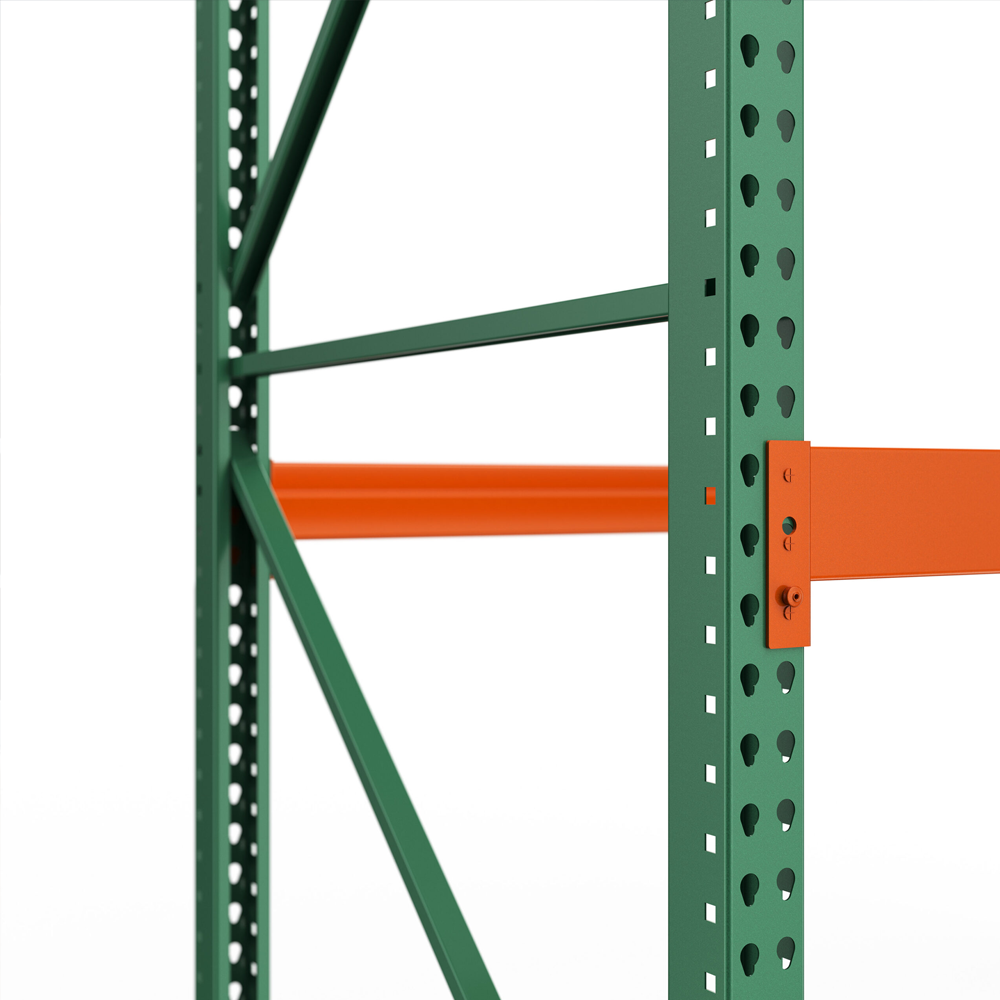 Teardrop Pallet Rack With Wire Mesh Decking Heavy Duty Adjustable Warehouse Steel Pallet Racking Logistics Distribution Center