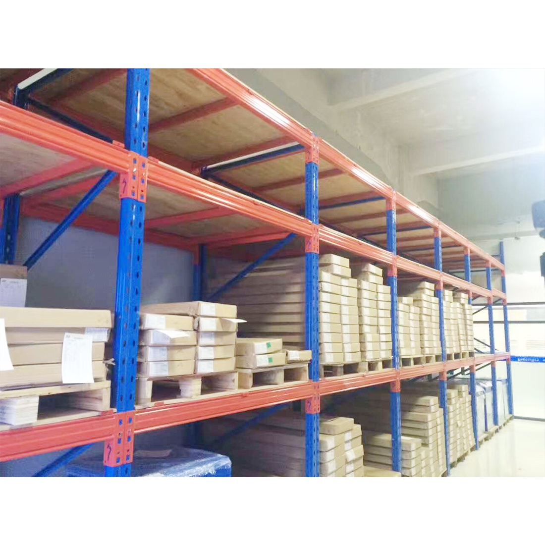 Customized Mobile Van Double Deep Racking System Rack Wide Aisle Density High Bay Pallet Metal Warehouse Racking