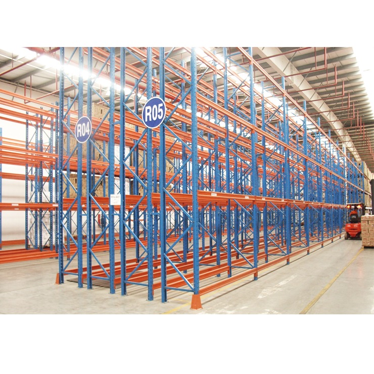 Cold Rolled Steel 5 Layer Heavy Duty Storage Anti-corrosion Bolt Free Standard Pallet Rack