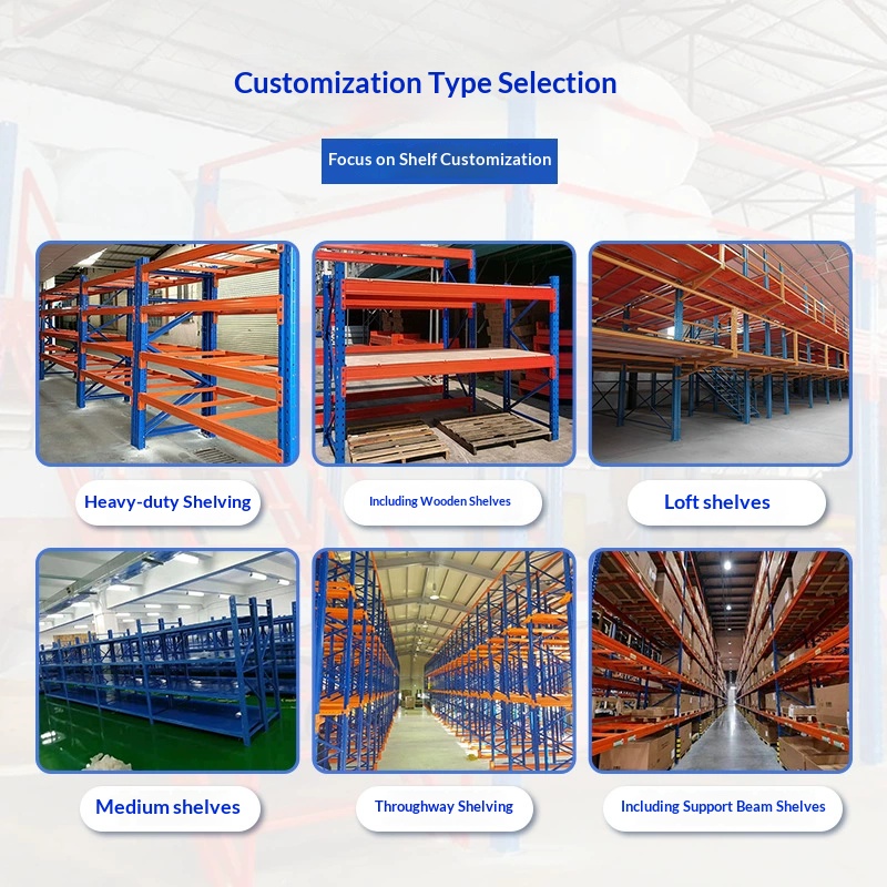 Durable Steel Racking Systems China Factory Adjustable Boltless 5-Layer Anti-Rust Warehouse Stacking Racks Xinanda Supermarkets