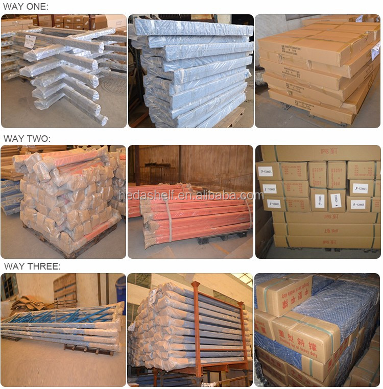 HEDA Guangzhou Steel Pallet Racking System Warehouse Rack Storage Shelves Heavy Duty