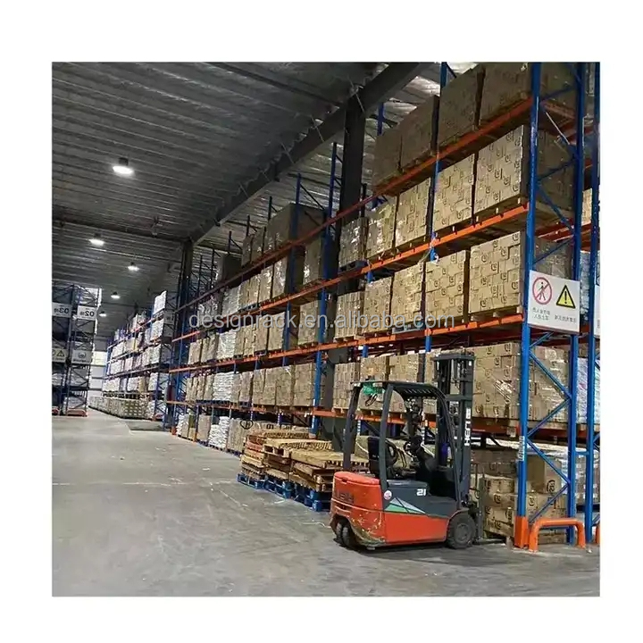 High Grade Metal Pallet Shelving Industria Heavy Duty Pallet Rack Heavy Duty Metal Stacking Storage Shelf