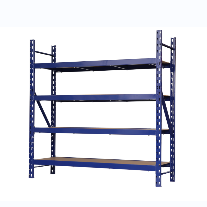 4 Layer Metal Shelves For Warehouse Layer Metal Storage Shelving Unit 800kg Per Shelf