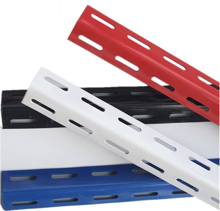 Customized Heavy-Duty Slotted Angle Rack Fast Delivery Steel and Carbon Metal Building Materials at Manufacturer's Price