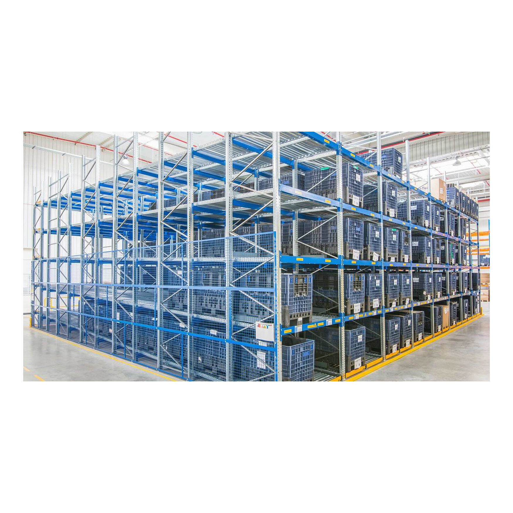 Most Popular Brand Industrial Heavy Duty Gravity Flow FIFO Steel Carton Flow Warehouse Storage Pallet Rack