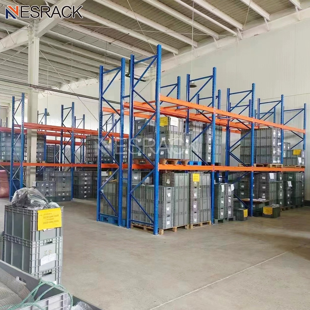Heavy Duty Selective Pallet Racking System Easy Install Pallet Rack for Cold Storage