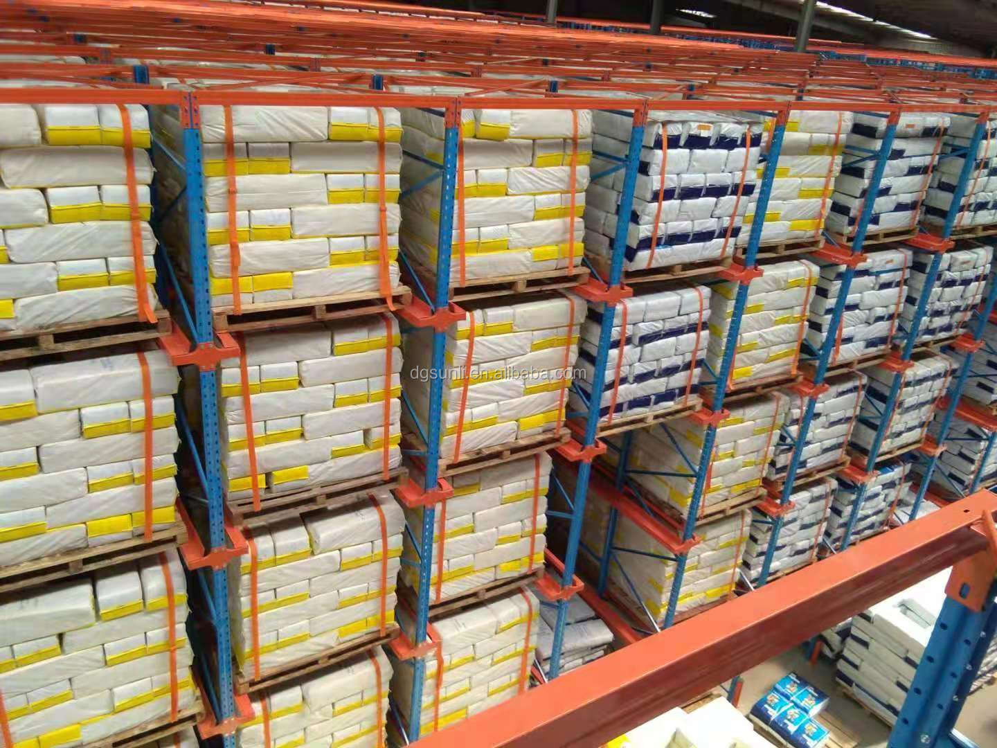 Factory Direct Heavy-Duty Drive-In Selective Steel Racking Warehouse Pallet Stacking Rack Durable Drive-through Storage Shelving
