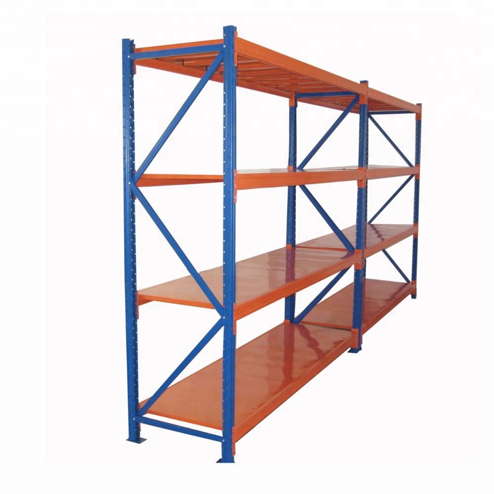Customized Medium Duty Shelves Longspan Racks 4/5 Layers Warehouse Steel Storage Boltless Medium Duty Shelving Rack