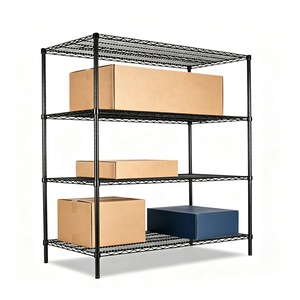 4 Layer Rack NSF Approved 800lbs Storage Steel Metal Racking Shelf