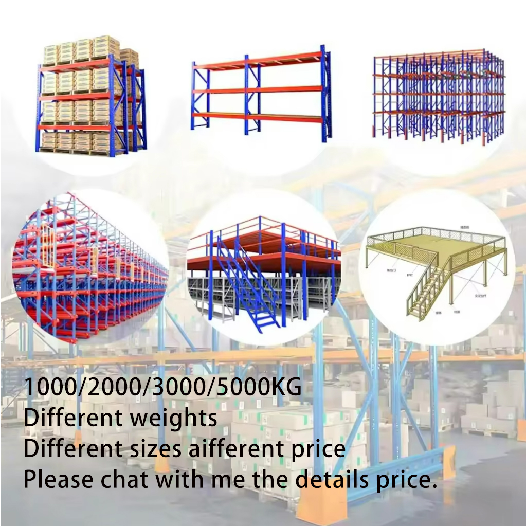 Boltless Adjustable Heavy-Duty Load-Bearing 500kg/Layer Steel Racks Warehouse Industrial Stack Storage Racking Shelving System