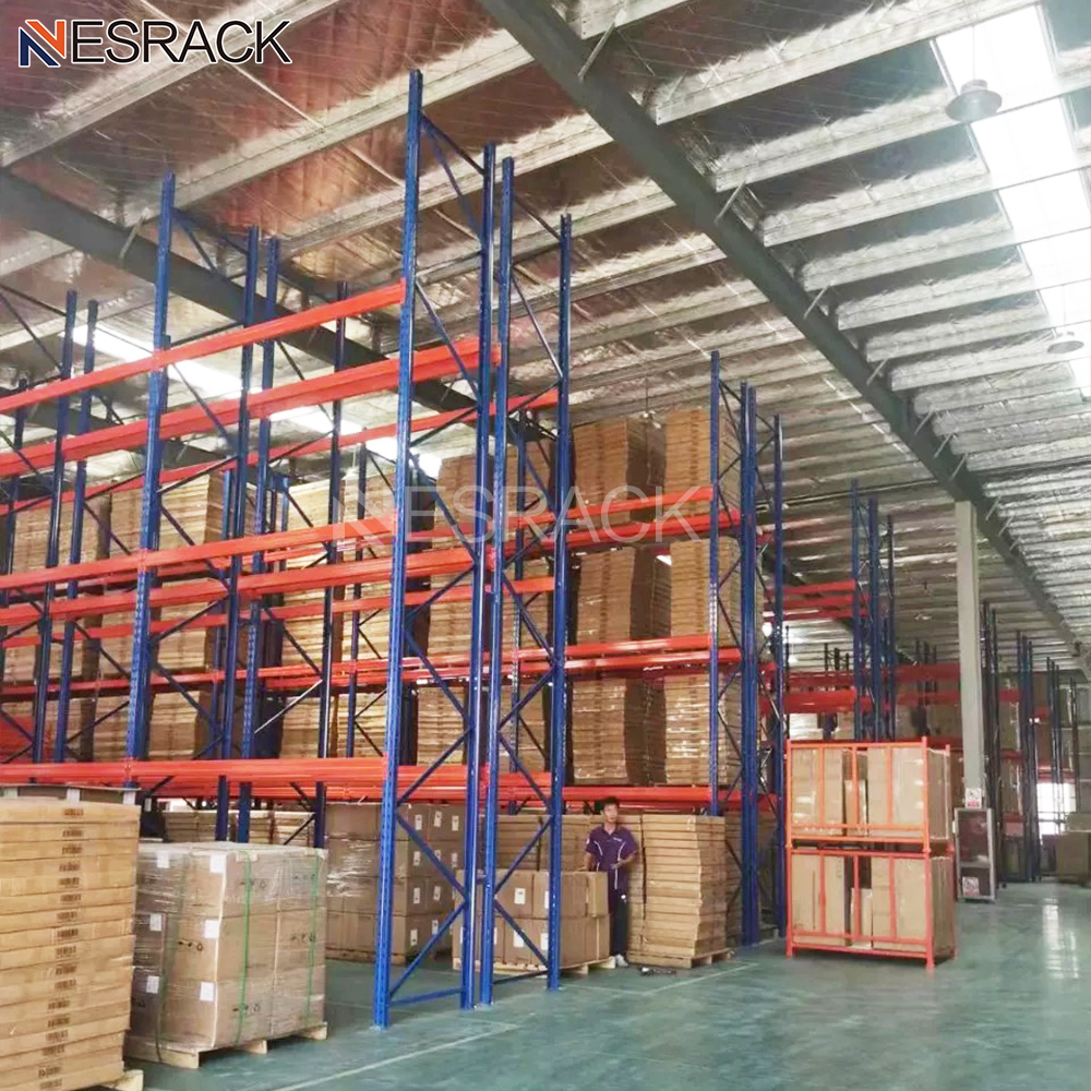 Heavy Duty Selective Pallet Racking System Easy Install Pallet Rack for Cold Storage
