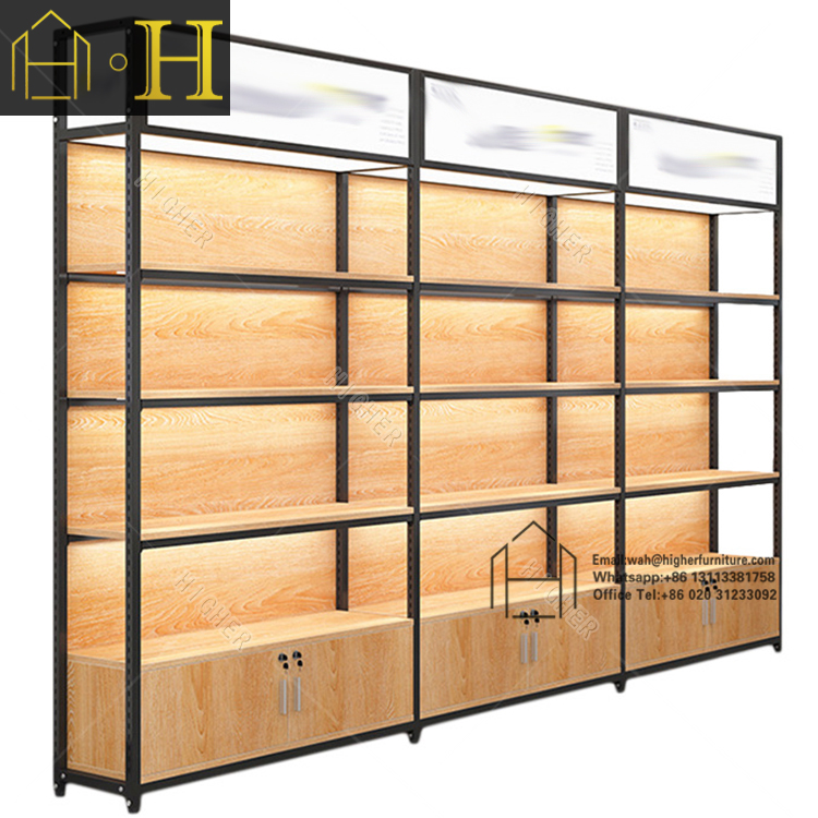 High-quality Multi-layer Display Rack Trade Show Display Shelving Single Side Display Shelves Storage Holders Wholesale Shelf