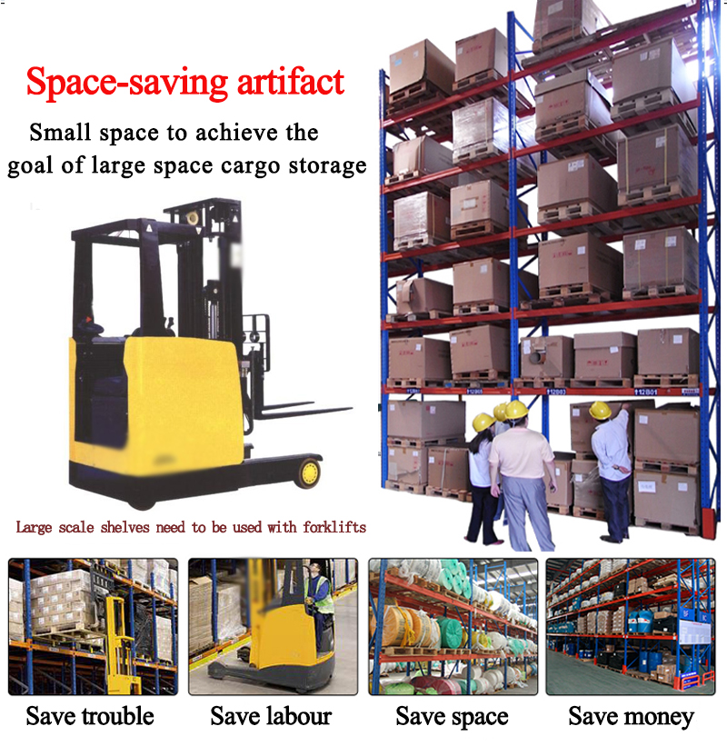 Customized heavy duty warehouse racking