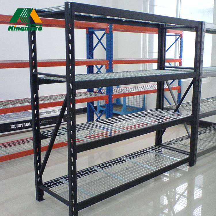 Customized Medium Duty Shelves Longspan Racks 4/5 Layers Warehouse Steel Storage Boltless Medium Duty Shelving Rack
