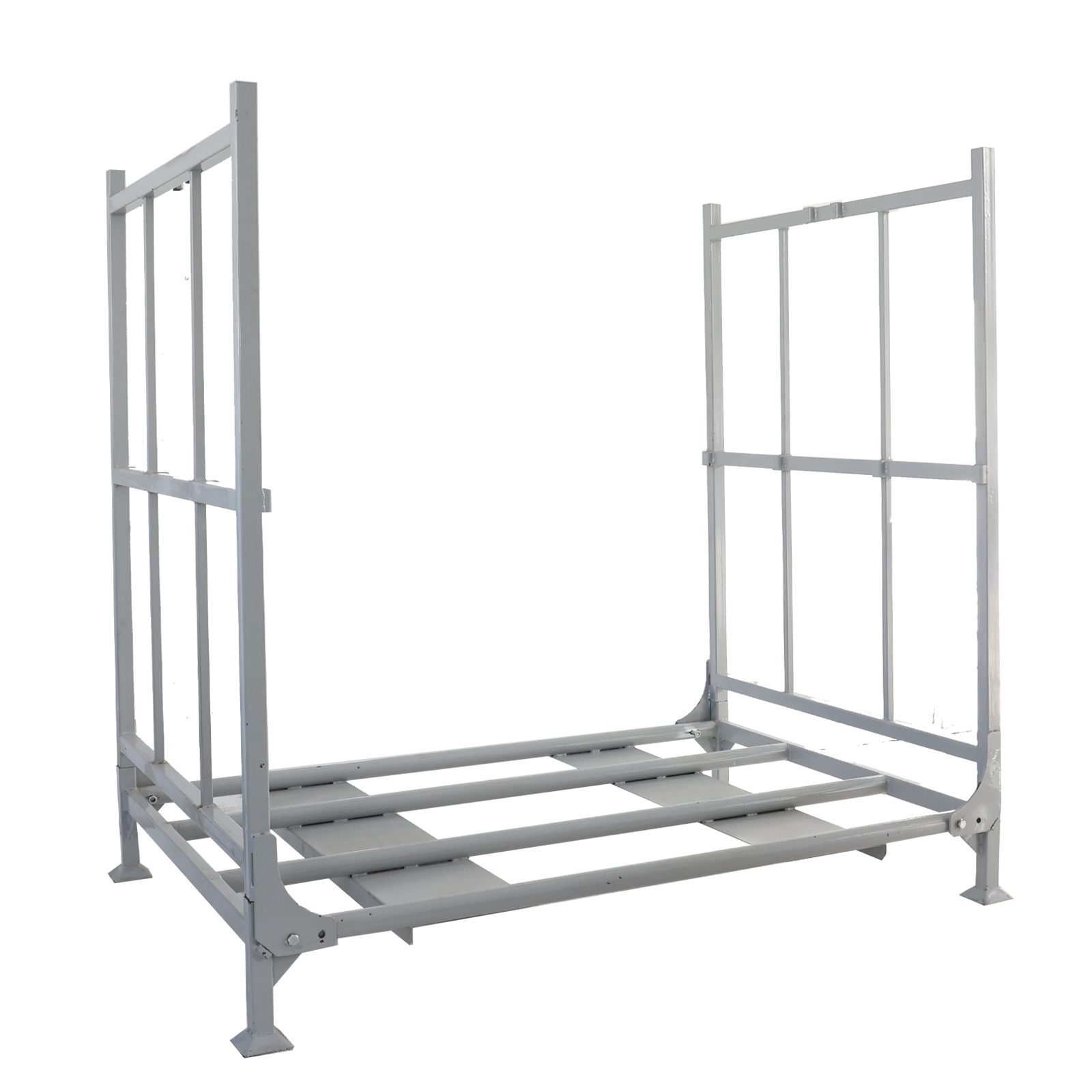 Heavy Duty Double Stacking Pallet Rack Industrial Fabric Storage System Warehouse Shelving Metal Racking