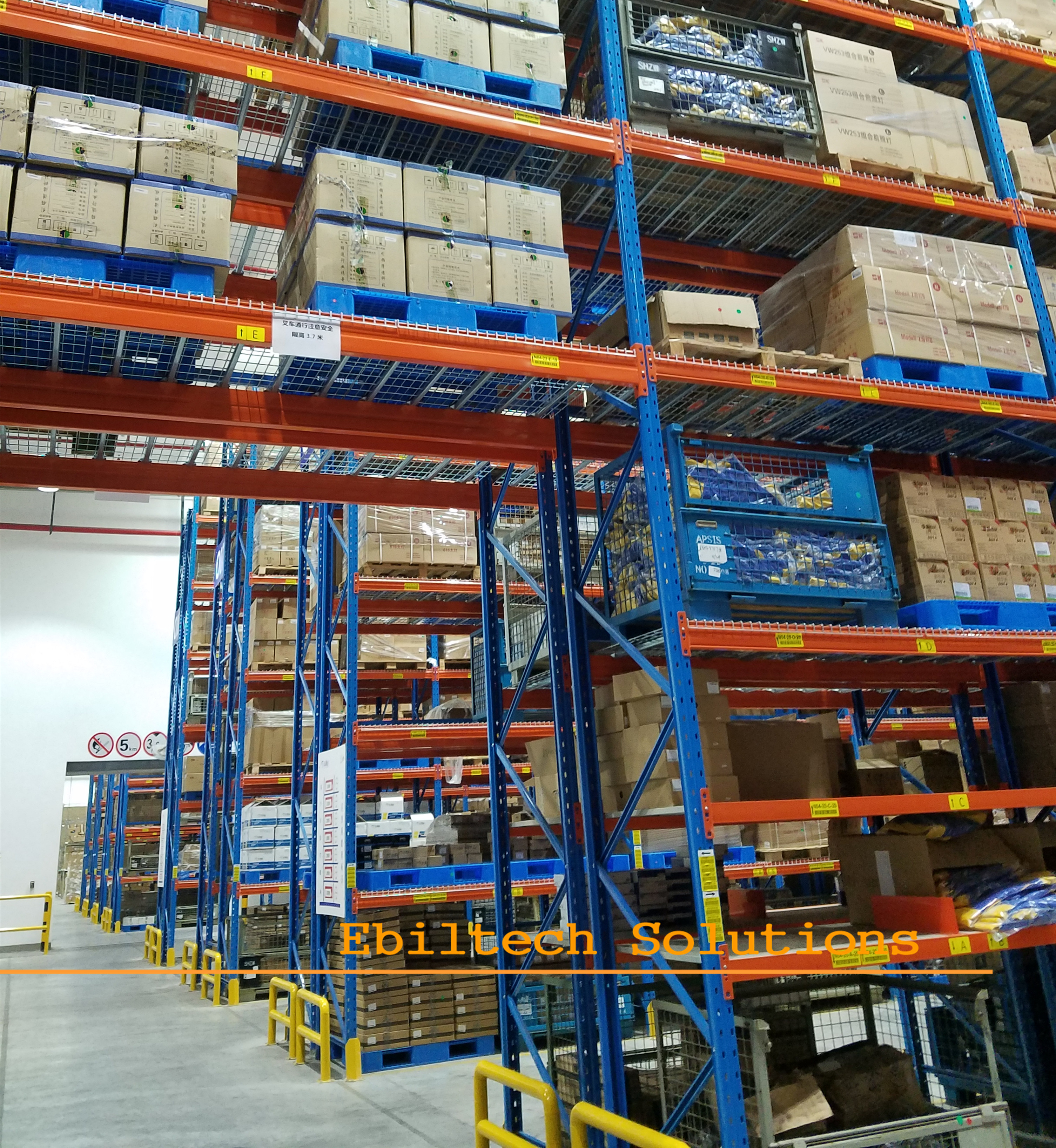 Racking Installation View