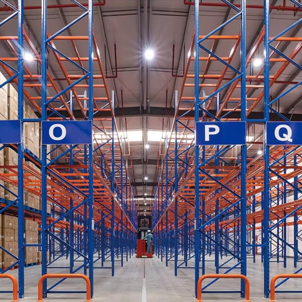 High-Density Pallet Shuttle Racking System Automatic Steel Storage Frame 3000kg Load Capacity Heavy Duty Warehouse