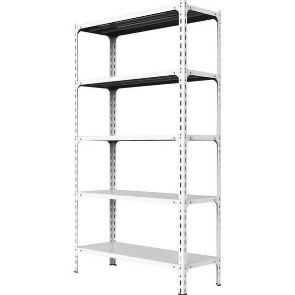 Slotted angle shelf