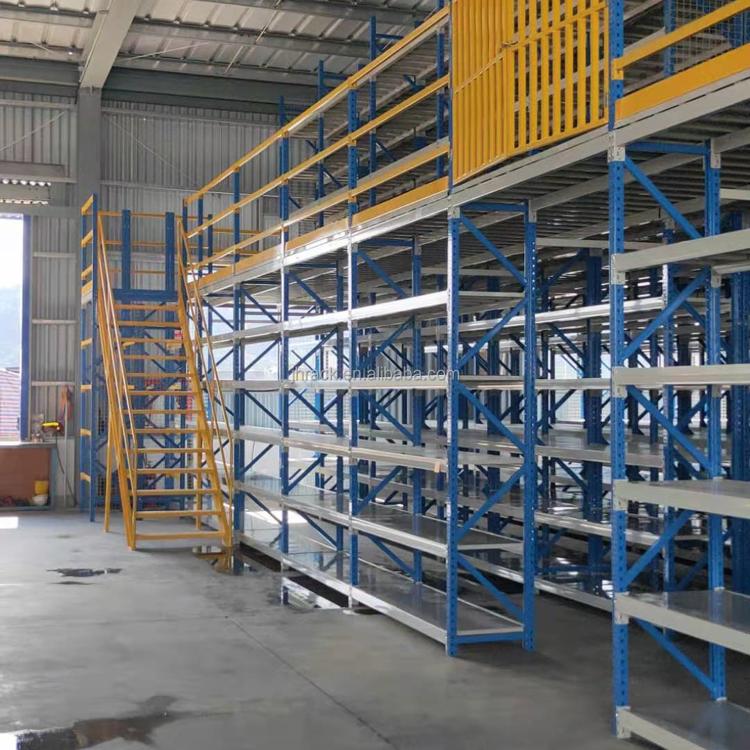 Wholesale Price Metal Shelves Commercial Storage System Steel Warehouse Heavy Duty Display Rack Shelf Support