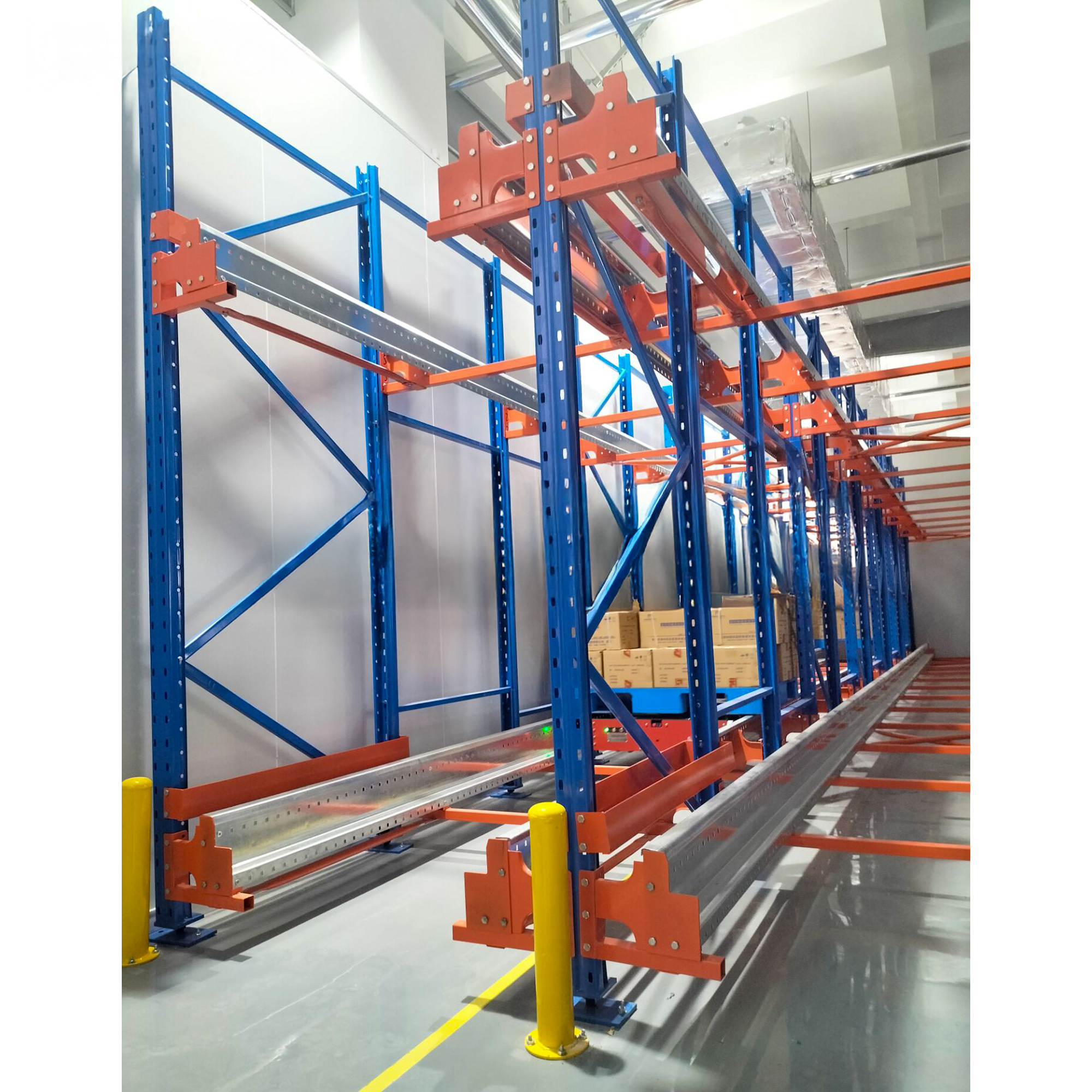 Hot-Selling Automatic Shuttle Racking System for Industrial Warehouses Storage Shelf for Pallets