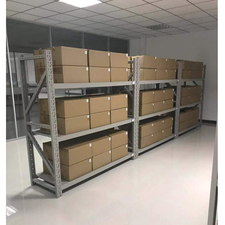 Guijie High Load Capacity 4-Layer Drive-Through Steel/Iron Warehouse Rack Powder Coated Finish Adjustable Durable Corrosion