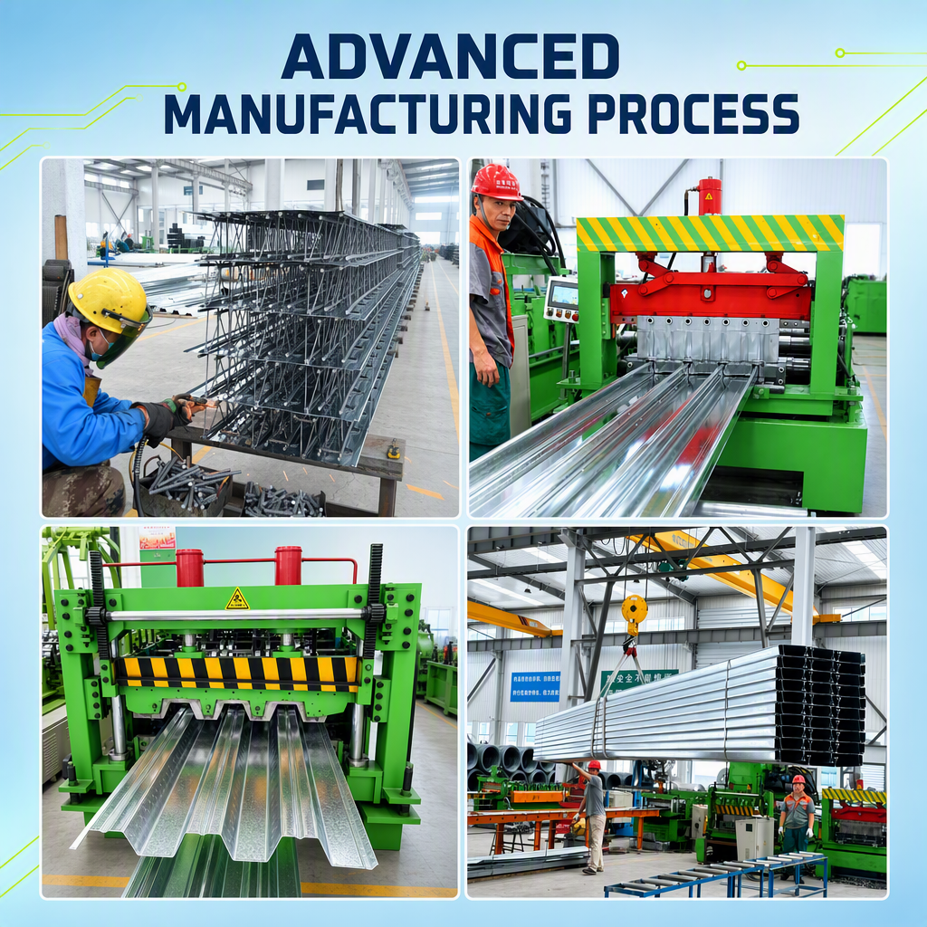 Warehouse Rack Platform Floor Deck | Dry-Lay Prefabricated Steel Panel for No-Concrete Storage Warehouse Building Construction