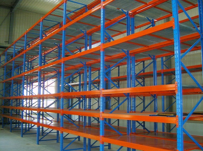 Heavy duty shelf detail